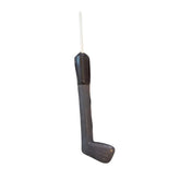 Golf Club Grey Black White Milk Chocolate Sucker Lollipop 2.0oz